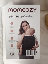 NEW Momcozy Baby 3 In 1 Carrier Newborn To Toddler Easy Lightweight Black