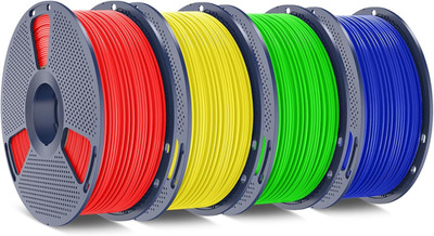 ABS Filament 1.75Mm 3D Printer Filament Bundle, Strong and Durable, Excellent To