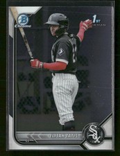 2022 Bowman #BCP-23 Elijah Tatis Chicago White Sox