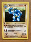 Pokemon Cards Machoke 1st edition Base Set Shadowless  34/102 NM WOTC