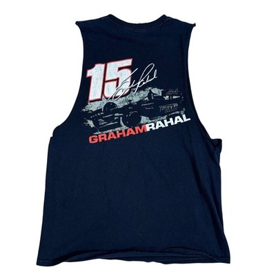 y2k 2000s style Nascar Graham Rahal National Guard tanktop medium skater racing