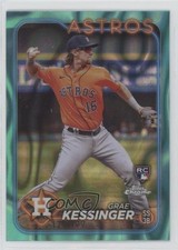 2024 Topps Chrome Aqua Lava Refractor 120/199 Grae Kessinger #193 0dc2