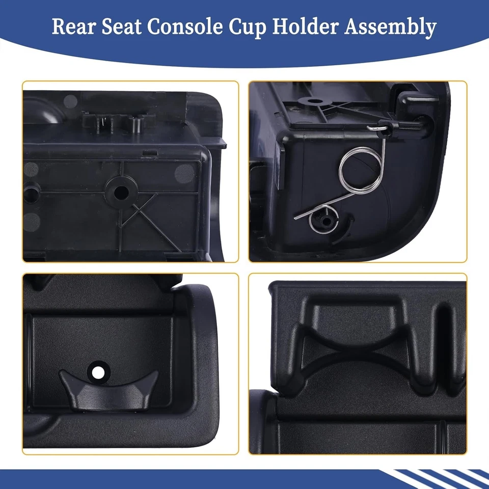 Portavasos consola trasera apto para Infiniti QX56 2012 2013 QX80 2014-18 88741-1LK3D Foto 4 de 4