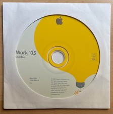 iWork `05 Install Disc iWork 1.0.1 1Z691 - 5423-A Trial