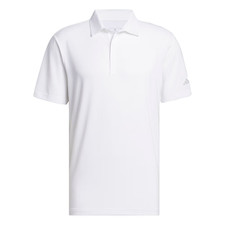 Adidas Mens Golf Ultimate365 Solid Polo White MD JM5231 MSRP 70