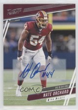 2020 Panini Prestige Xtra Points Signatures Nate Orchard #157 Auto 0mv0