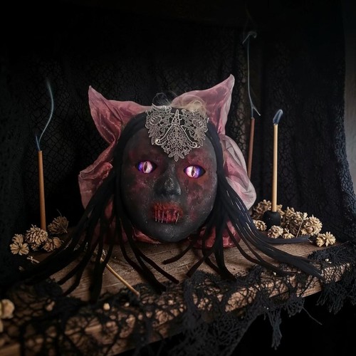 Lilith Ritual Altar Totem Mask, (I will cover any tariff fees on USA orders)