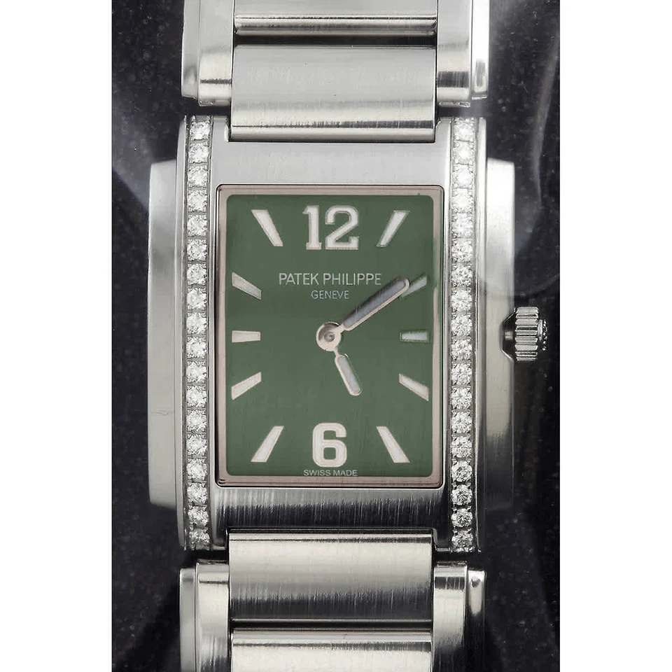 Reloj para mujer Patek Philippe Twenty~4 cuarzo diamante 4910-1200A-011 Foto 2 de 4