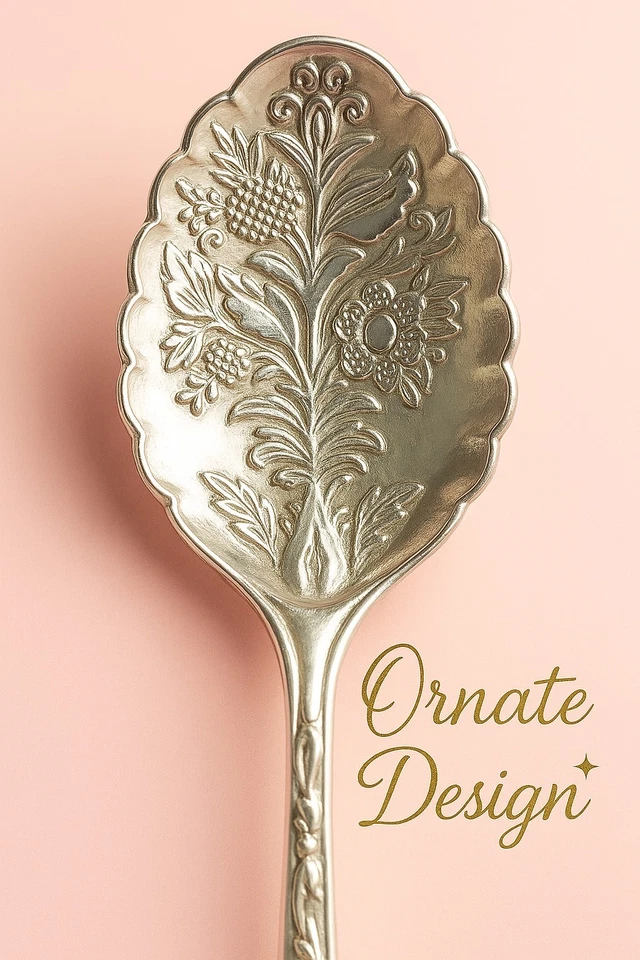 Juego de 3 cucharas de té ornamentadas con mango de cristal dorado plata negro caja de regalo Foto 3 de 4