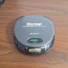 Sony Discman D-151 Portable CD Player Mega Bass Tested Works Vintage Walkman J