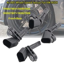4pcs ABS Wheel Speed Sensor FR+LR For Audi TT 08-15 VW Golf Passat Jetta Tiguan