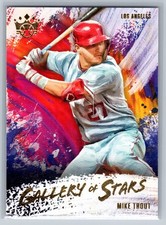 2020 Panini Diamond Kings Gallery of Stars #GOS-6 Mike Trout LA Angels