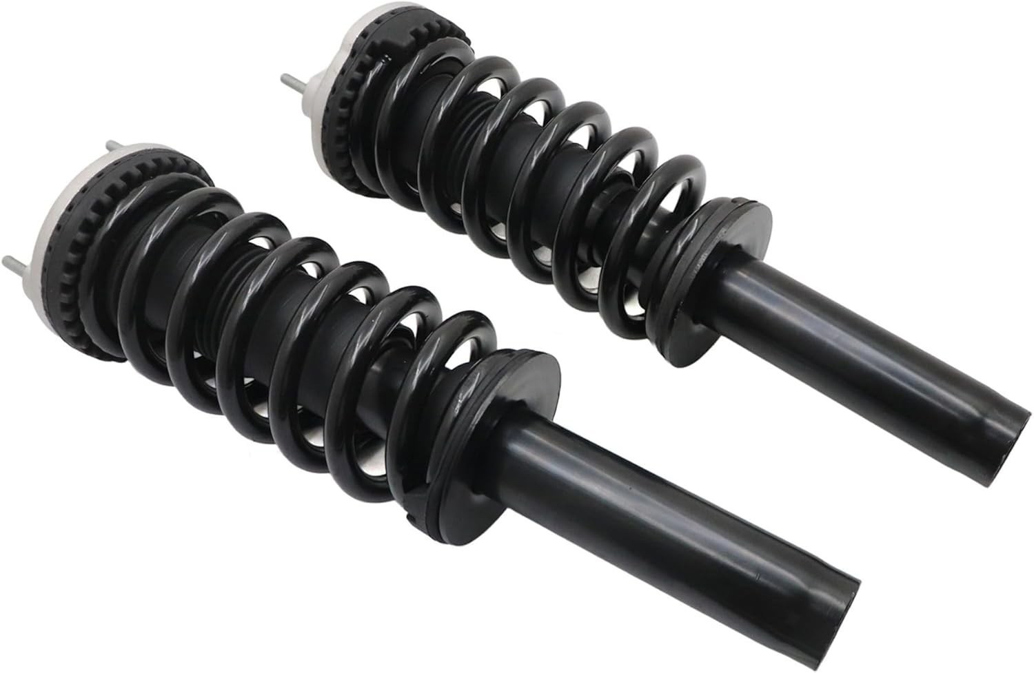 Pair Front Shock Absorber Struts Assys For Maserati Ghibli M157 AWD 670008897