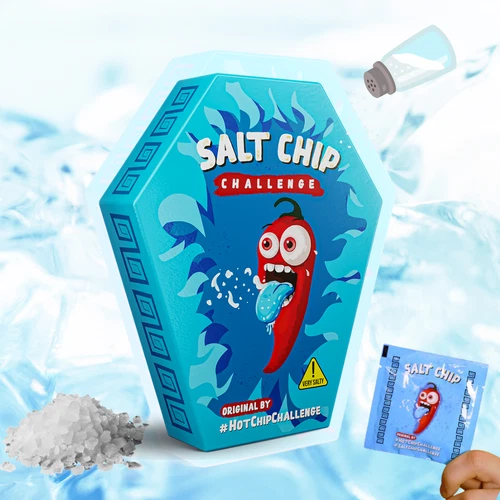 Salt Chip Challenge - 1 Ultra Salty Tortilla Chip 8g Each | Original by