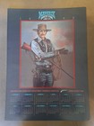 Maverik Country Store 1985 Sammlerstück Werbekalender schwarz blau braun rot
