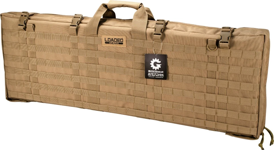 Barska Loaded Gear RX-300 40 Inch Tactical Rifle Bag, Dark Earth, BI12338 - Image 2 of 4