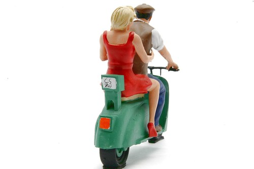 Iberplace escala G figuras 1:22,5 set motociclistas - Foto 6 di 11