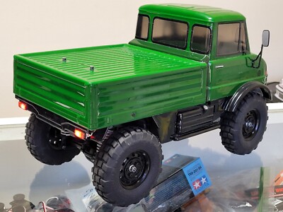 Tamiya 1/10 RC Mercedes Benz Unimog 406 CC01 ESC Crawler LED 2.4