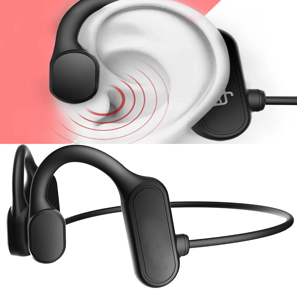 Open-Ear Wireless Bluetooth Bone Conduction Headphones for Sport Running Fitness