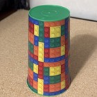 Unique Reusable Lego Brick Themed Plastic Cup BPA Free Party Favor — photo 4
