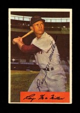 1954 BOWMAN ROY MCMILLAN #12 REDS SIGNED AUTOGRAPH VINTAGE