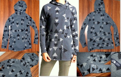 BLACK FLEECE SWEATER HOODED SIZE 