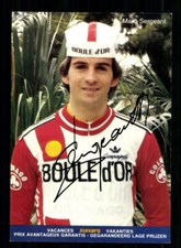 Marco Sergeant Autogrammkarte Original Signiert Radfahren