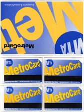 NYC MTA INAUGURAL METROCARD SET 1994 Unopened Original Seal MINT-FREE SHIP