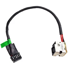 DC AC POWER JACK W/ CABLE  FOR HP PAVILION 678225-SD1 678225-FD1 678225-YD1