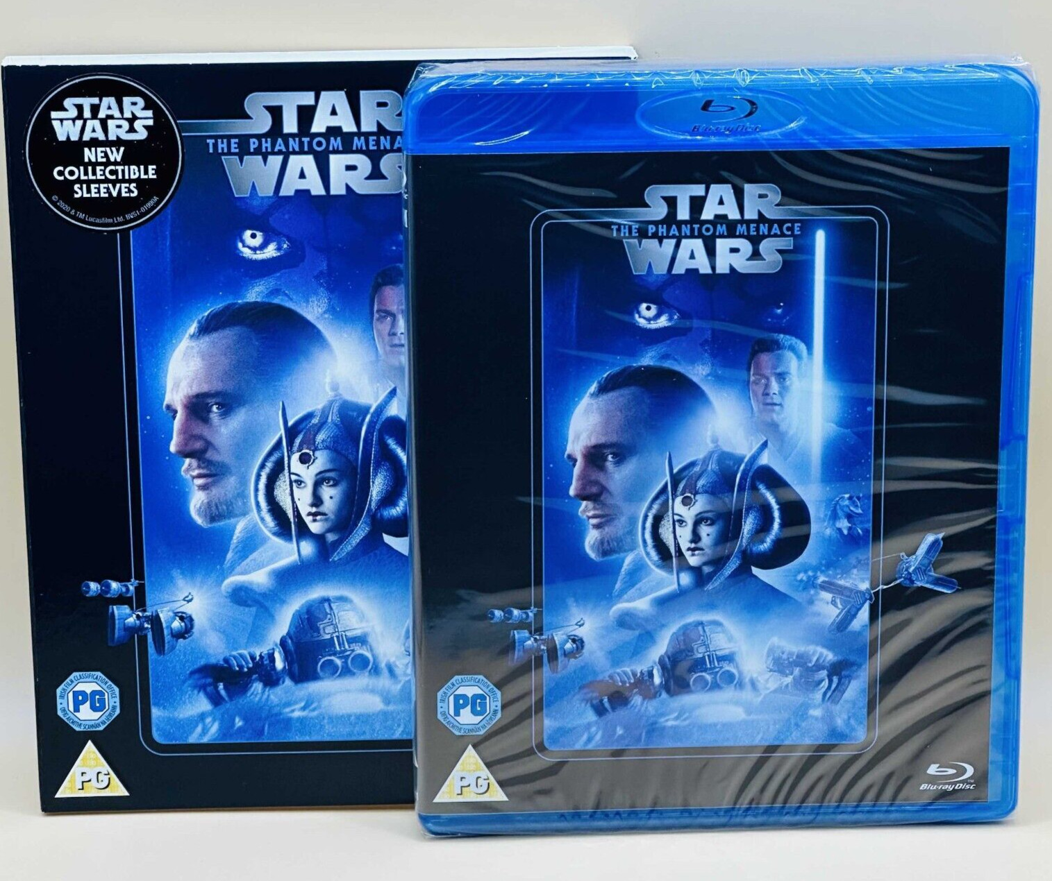 Star Wars Episode 1 - The Phantom Menace Blu ray (New and Sealed)
