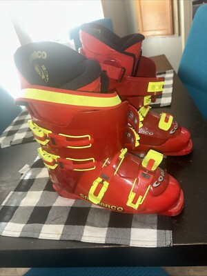 San Marco Ski Science Tr3 Comp Boots 29.0-29.5 Yellow Red | eBay