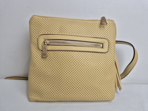 Nicole Lee USA Womens Handbag & Strap Yellow Rhinestones - Picture 3 of 11