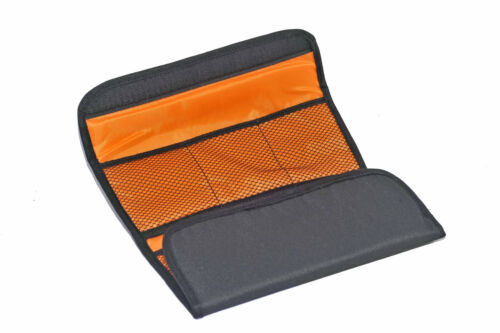 Filter Pouch Case Wallet Holds 9 Camera Filters Up to 82mm 9 Pockets - Picture 1 of 3