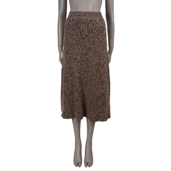 71614 Original CHLOE Beige & Multi Kaschmir & Wolle 2021 Strick Rock S
