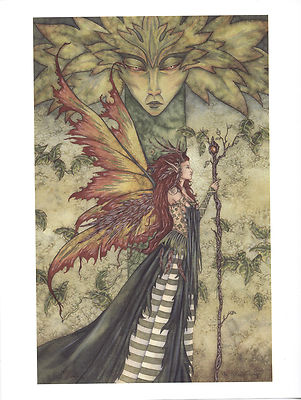 Amy Brown - Green Woman - OUT OF PRINT