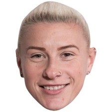 Bethany England Smile Celebrity Mask, Flat Card Face