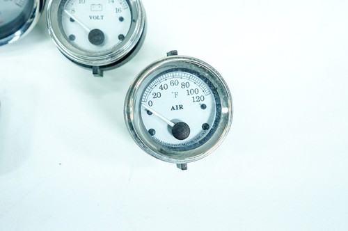 09 Harley Street Glide Touring Tacho Speedo Fuel Volt Oil Air Gauges 22K 1317 - Picture 11 of 17