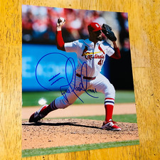 PAT NESHEK ST LOUIS CARDINALS SIGNED / AUTOGRAPHED 8X10 PHOTO NICE!!