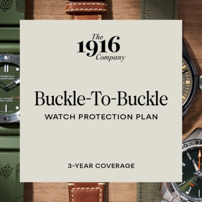 The 1916 Company Buckle to Buckle 3-Year Warranty Watches From $5000 