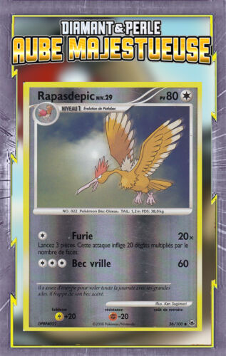 Rapasdepic Reverse - DP05:Aube Majestueuse - 36/100 - Carte Pokémon Française - Photo 1/1