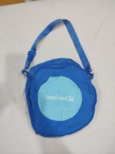 American Girl Blue Bag Round Carry Bag 17"