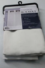 Cameron Blackout Window Panel Grommet 98% Blocking Our Home And Ivory 38 x 84