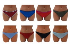 CK Calvin Klein Swimwear Women's Teeny Bikini Bottom Bathing Beach Swimsuit