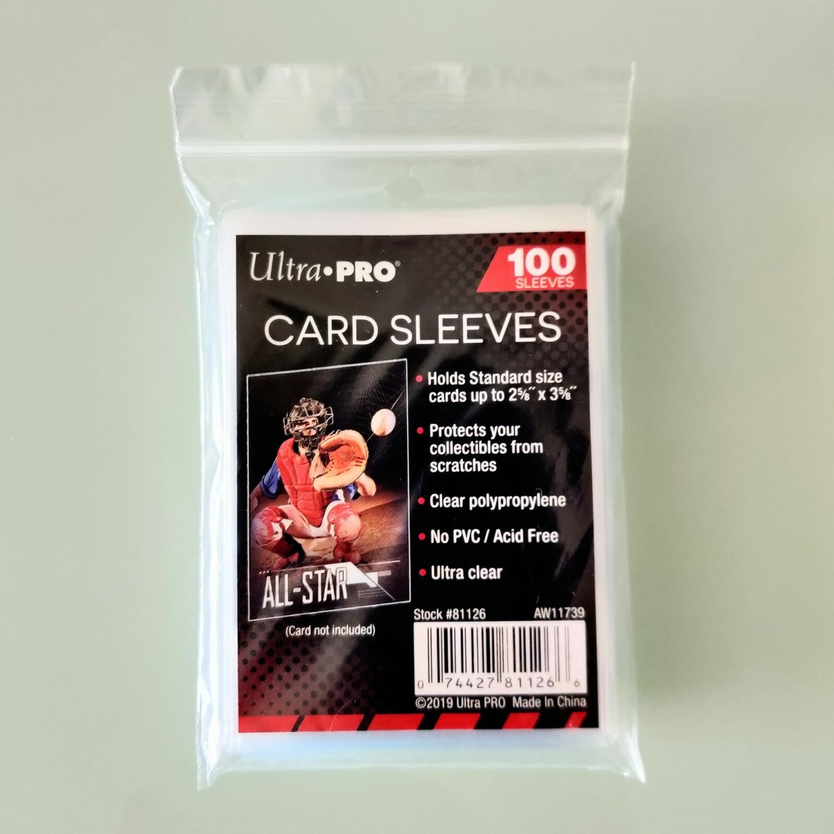 Penny Sleeves For Thick Cards 100 Ultra Pro Penny - 2 5/8 X 3 5/8, Clear Acid-Free Protection Card Sleeves Penny Sleeves For Thick Cards 100 Ultra Pro Penny - 2 5/8 X 3 5/8, Clear Acid-Free Protection Card Sleeves