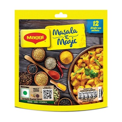 MAGGI Masala-a-Magic Vegetable Masala, 72g Pouch (6g x 12