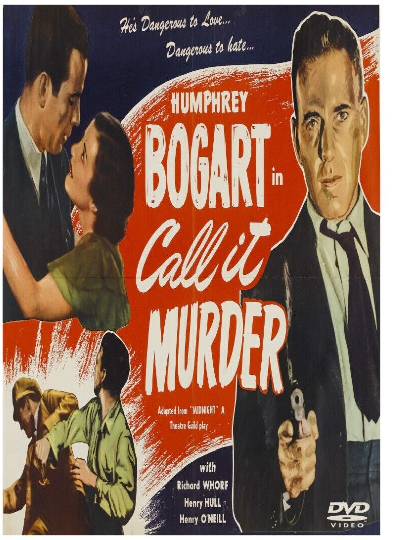 CALL IT MURDER  1934 DVD aka 