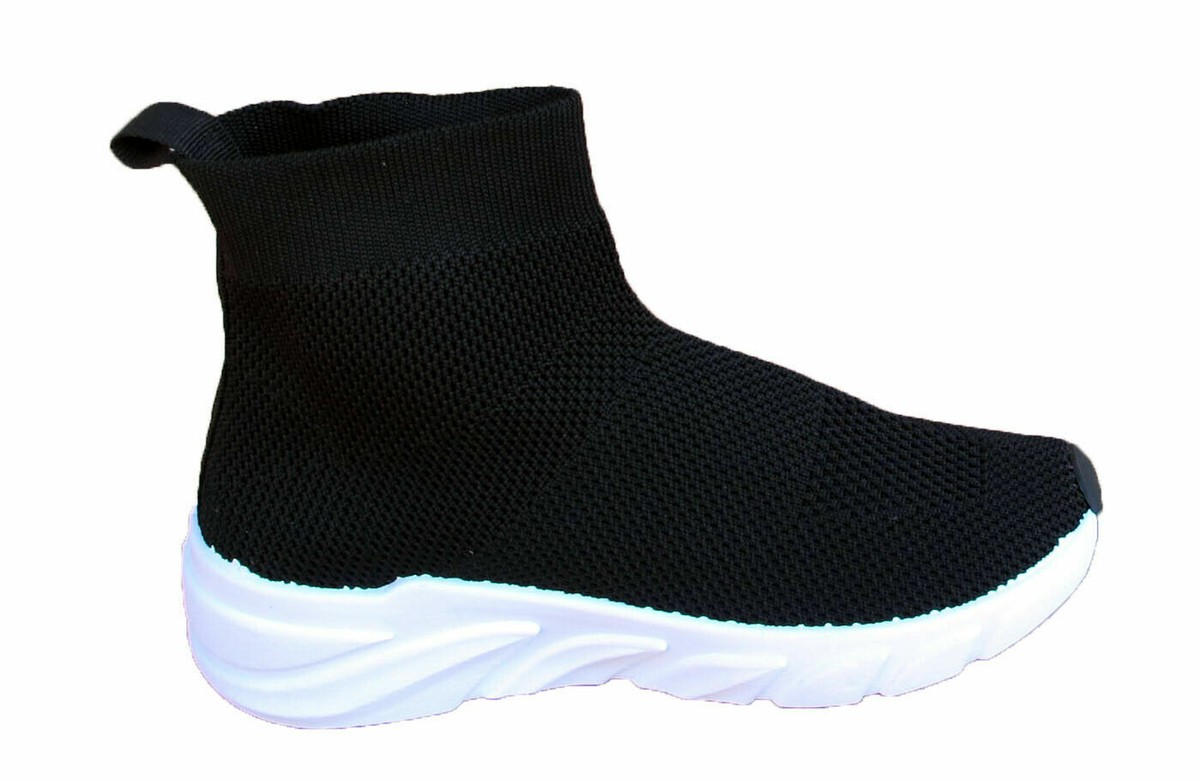 Black Children's Sock Trainers YYUIJK Kids Sock Shoes Boys