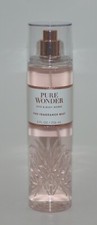 1 NEW BATH & BODY WORKS PURE WONDER FINE FRAGRANCE MIST SPRAY SPLASH 8 OZ LARGE