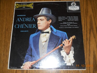 Andrea Chenier ''Highlights''  Record Album Unopened London OS 25076