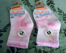 BNWT....*2* Underworks Baby Tie Dye Socks ....Size 2-5/18 Months - 3 Years.....